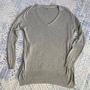Twik Gray V-Neck Sweater
